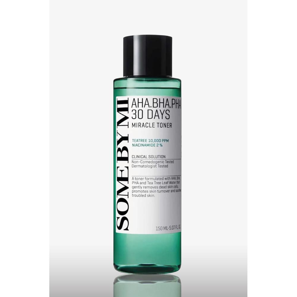 AHA.BHA.PHA 30 Days Miracle Tónico Some By Mi Botella de 150 ml x 1 AHA.BHA.PHA 30 Days Miracle Tónico Some By Mi Botella de 150 ml x 1