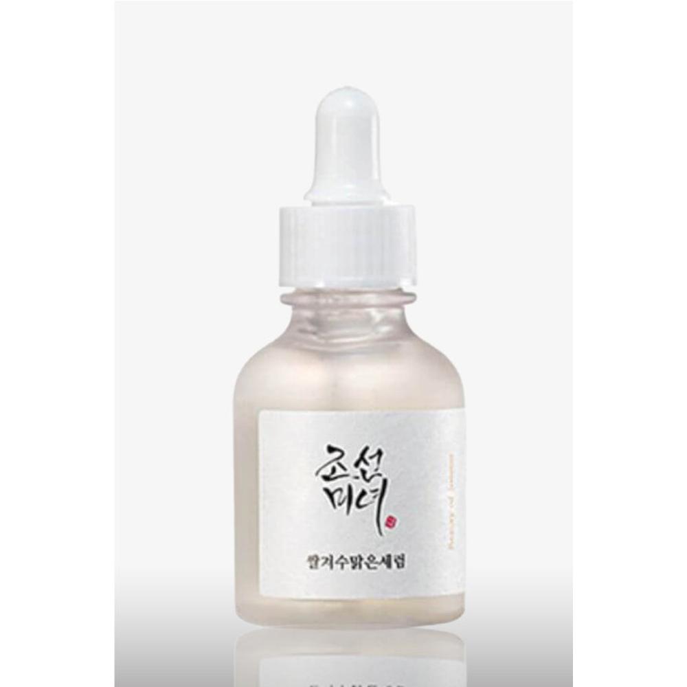 Glow Deep Serum: Rice + Alpha Arbutin Sérum 30 ml Beauty of Joseon Botella con dosificador de 30-60 ml x 1 Serum ligero con extractos de arroz y arbutina, ingredientes ideales para proteger la piel de los daños ambientales como la contaminación y los fuertes rayos UV, ayudándola a mantenerse más saludable
