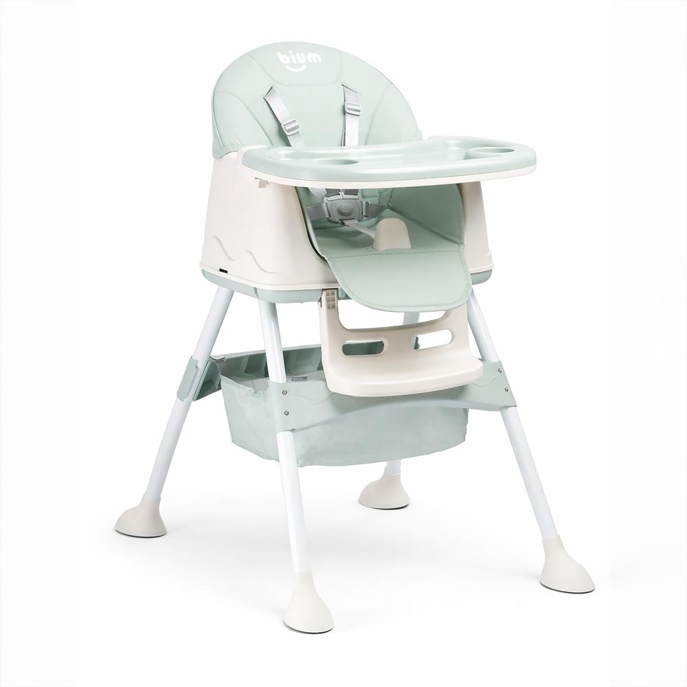Silla Comedor Bebe Aria 4 En 1 Verde - Bium BIUM Unidad x 1