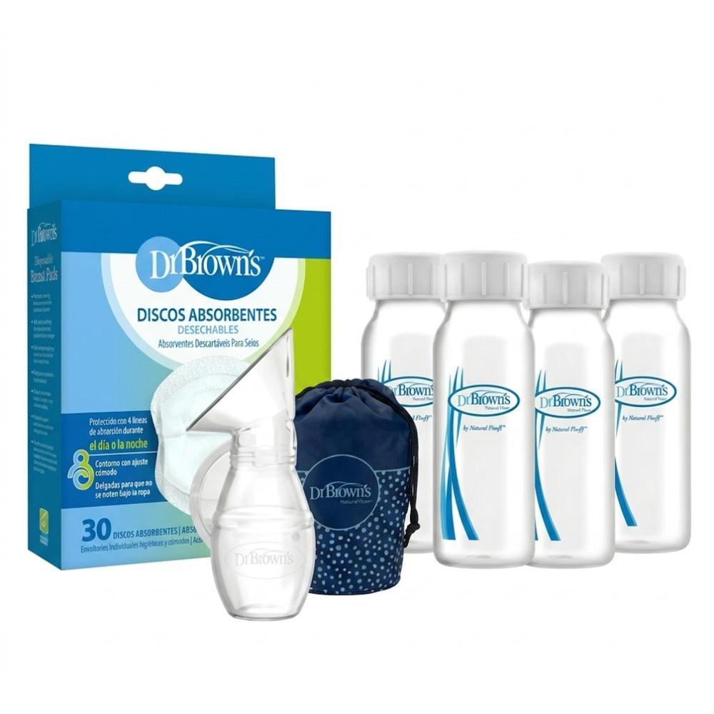 Set para Lactancia Materna - Botellas Dr Browns Dr Browns Unidad x 1 Set para Lactancia Materna - Botellas Dr Browns Dr Browns Unidad x 1