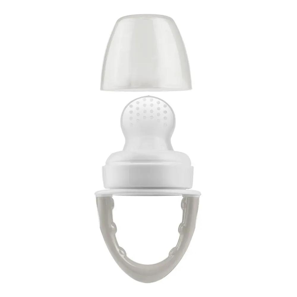Dispensador de alimentos Bebe Gris chupo en silicona Dr. Brown's Unidad x 1 Dispensador de alimentos Bebe Gris chupo en silicona Dr. Brown's Unidad x 1