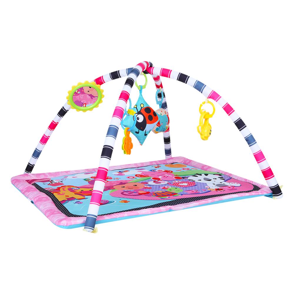 Gimnasio Didactico Rosado Bium Girl Tapete Y Accesorios Bium Unidad x 1 Un gimnasio didáctico es un elemento ideal para el entretenimiento y desarrollo de los niños, un espacio donde podrá moverse libremente y aprender a darse vuelta, que le ayudará a desarrollar destreza
