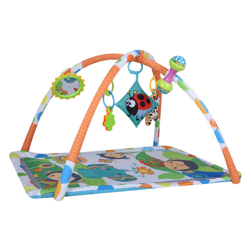 Gimnasio Didactico Azul Verde Bium Boy Tapete Y Accesorios Bium Unidad x 1 Que le ayudará a desarrollar destrezas para alcanzar cosas y fortalecer sus músculos, mejorar la coordinación ojos y manos y estimular sus habilidades sensoriales y cognoscitivas.  Ambiente de juego m