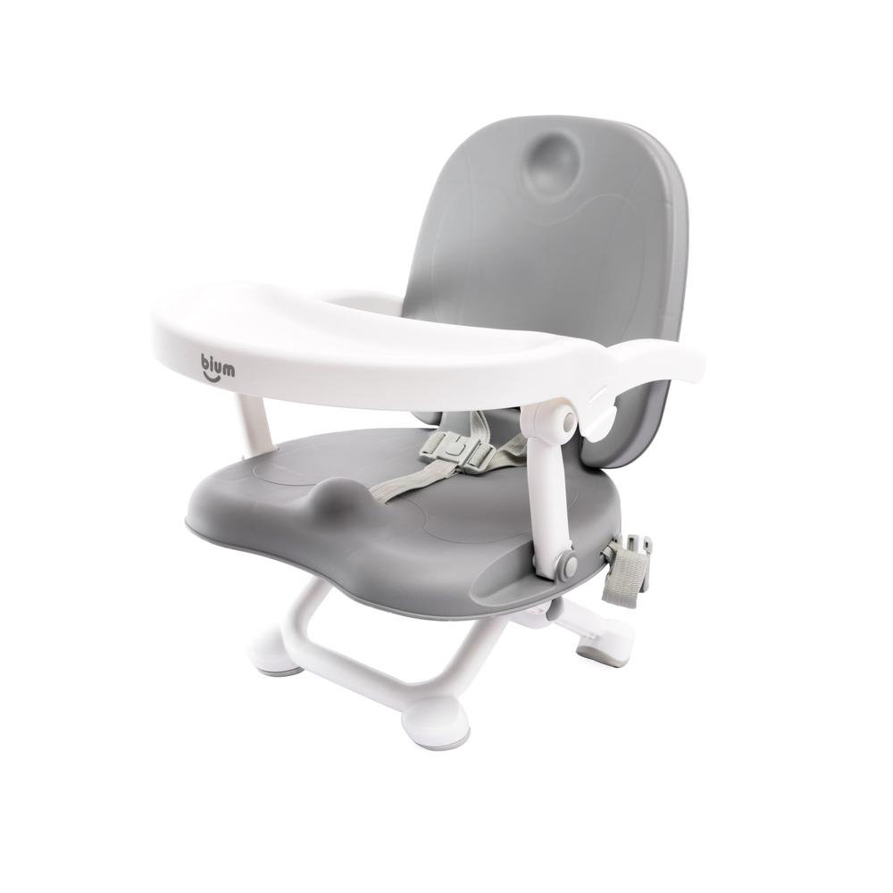 Silla Comedor Booster Bium Gris Bium Unidad x 1