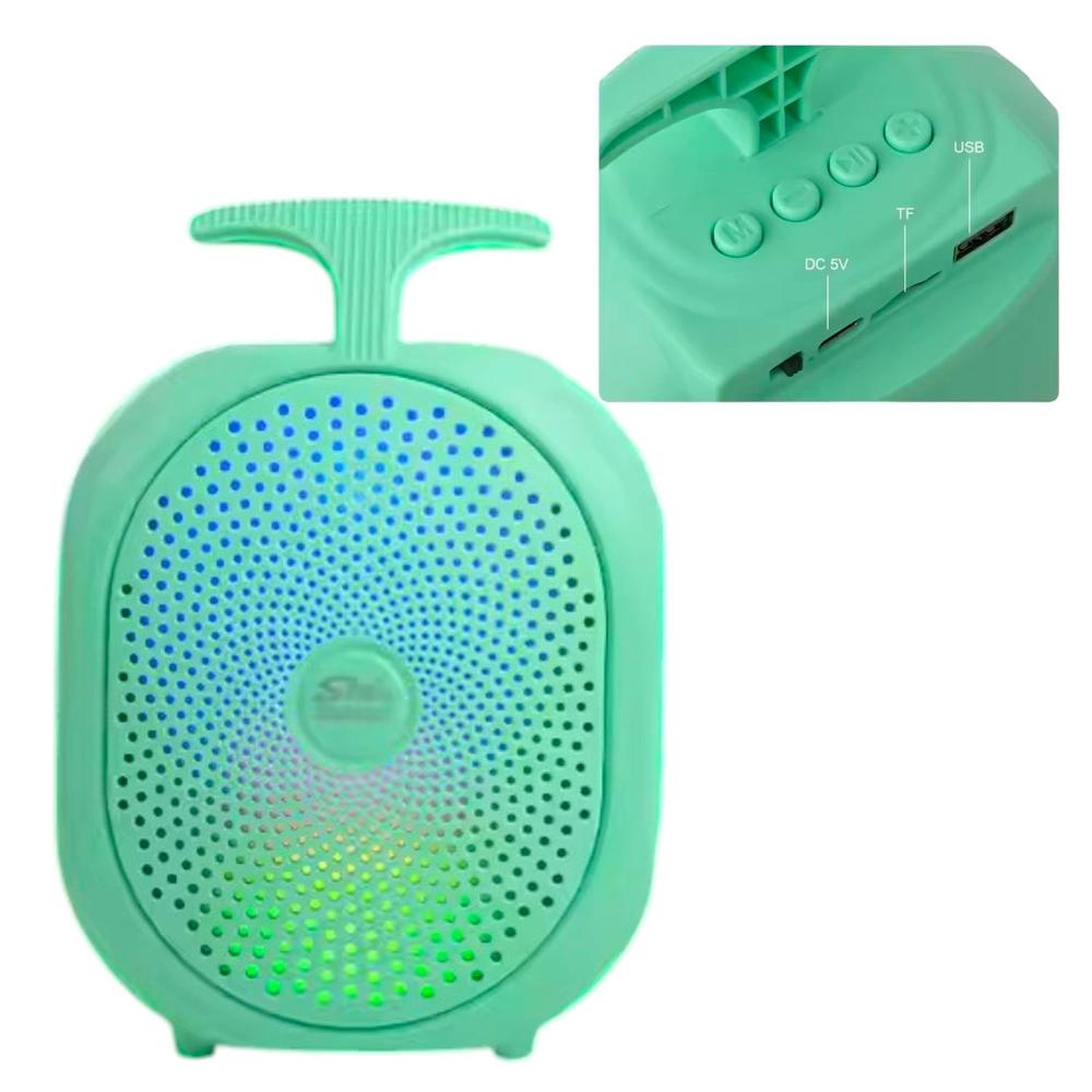 Parlante Portatil Bluetooth Con Luces Ideal Para Fiestas UNIMARC Unidad x 1 undefined