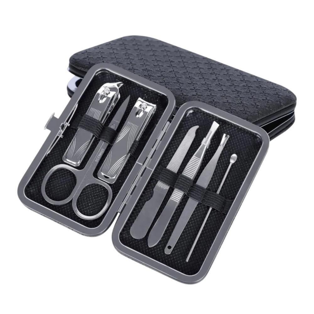 Set De Manicure Viajero Ideal Para Uñas Siempre Impecables UNIMARC Unidad x 1 Luce unas uñas impecables en todo momento con este completo set de manicura y pedicura portátil. Este kit de 7 piezas, fabricado en acero inoxidable de alta calidad, te ofrece durabilidad, higiene y p