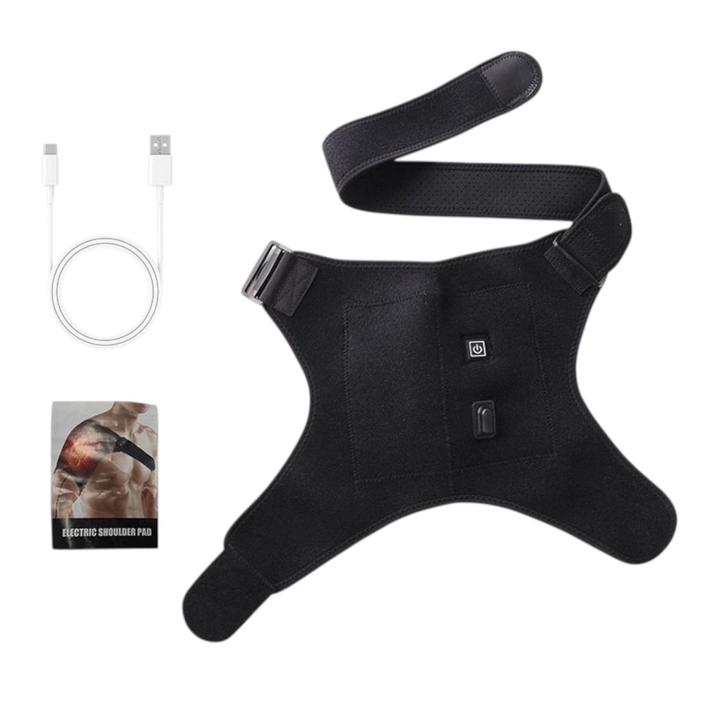 Hombrera Electrica Con Calor Ajustable Y Velcro Firme GENERICO Unidad x 1