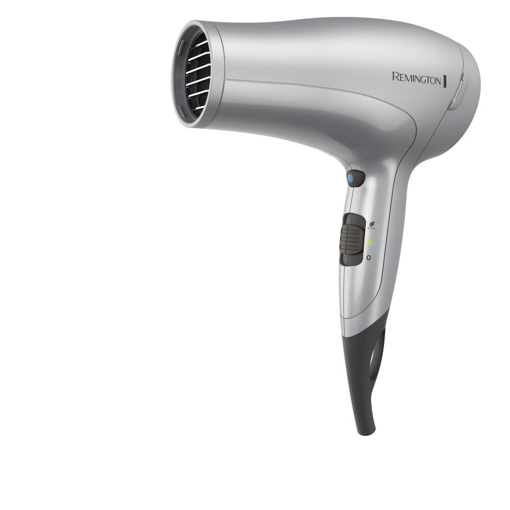 Secador Pro Titanium, Gris D3019 Remington Secador de cabello profesional con accesorios incluidos (gancho y concentrador de calor) x 1 unidad