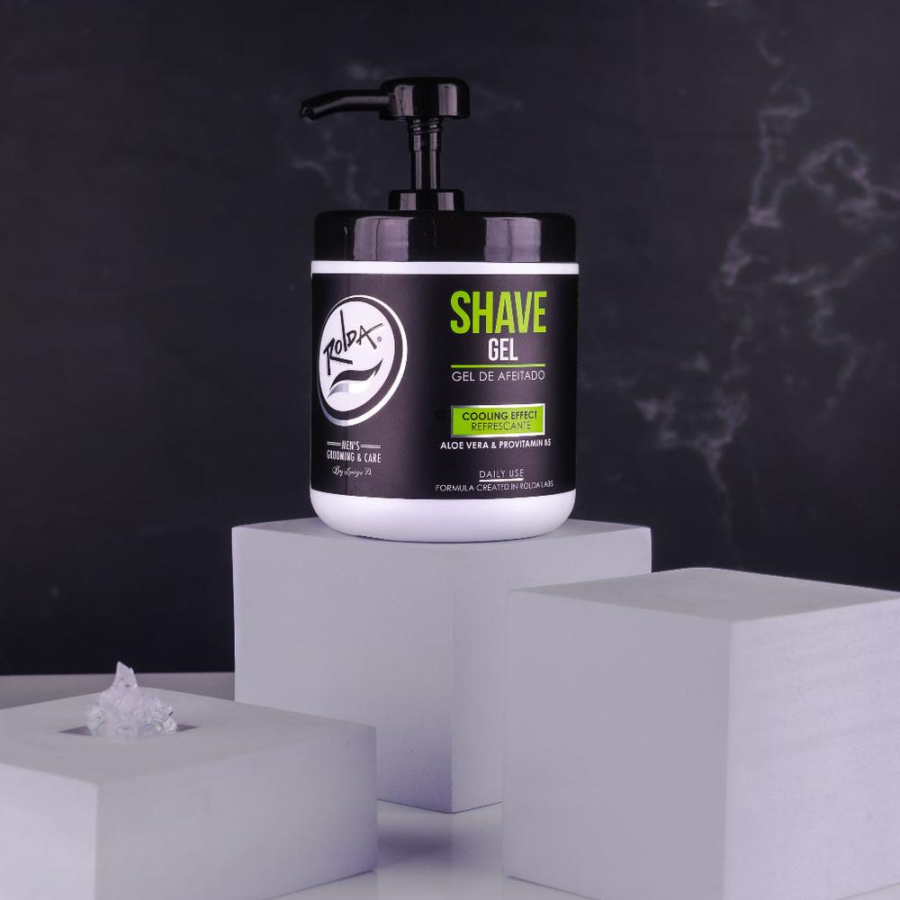 Rolda - Gel de Afeitar Refrescante, con Aloe Vera y Provitamina B5. fórmula traslucida, protege la p 500 g Rolda Colombia 100g x Unitario Rolda - Gel de Afeitar Refrescante, con Aloe Vera y Provitamina B5. fórmula traslucida, protege la p 500 g Rolda Colombia 100g x Unitario