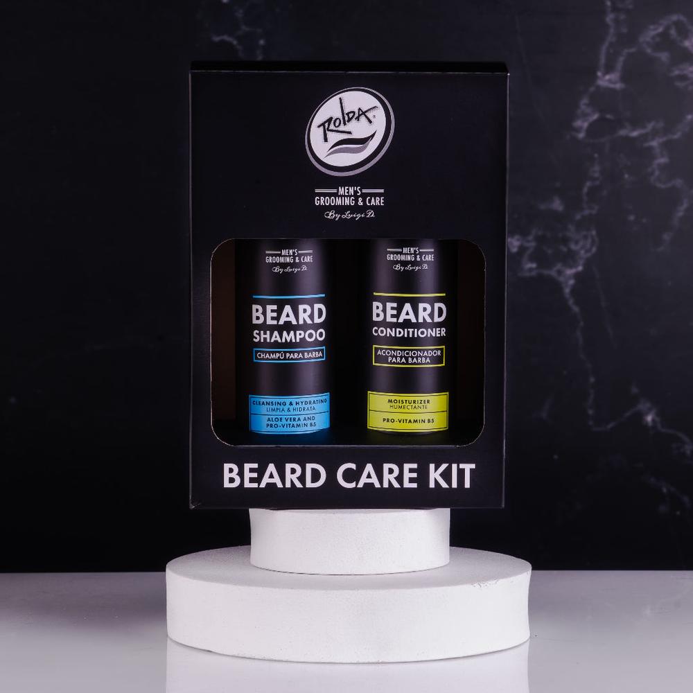 Rolda - Kit Champú y Acondicionador Para Barba Limpieza e hidratación diaria con aroma masculino. Id Rolda Colombia N/A x Kit de 2 productos Rolda - Kit Champú y Acondicionador Para Barba Limpieza e hidratación diaria con aroma masculino. Id Rolda Colombia N/A x Kit de 2 productos