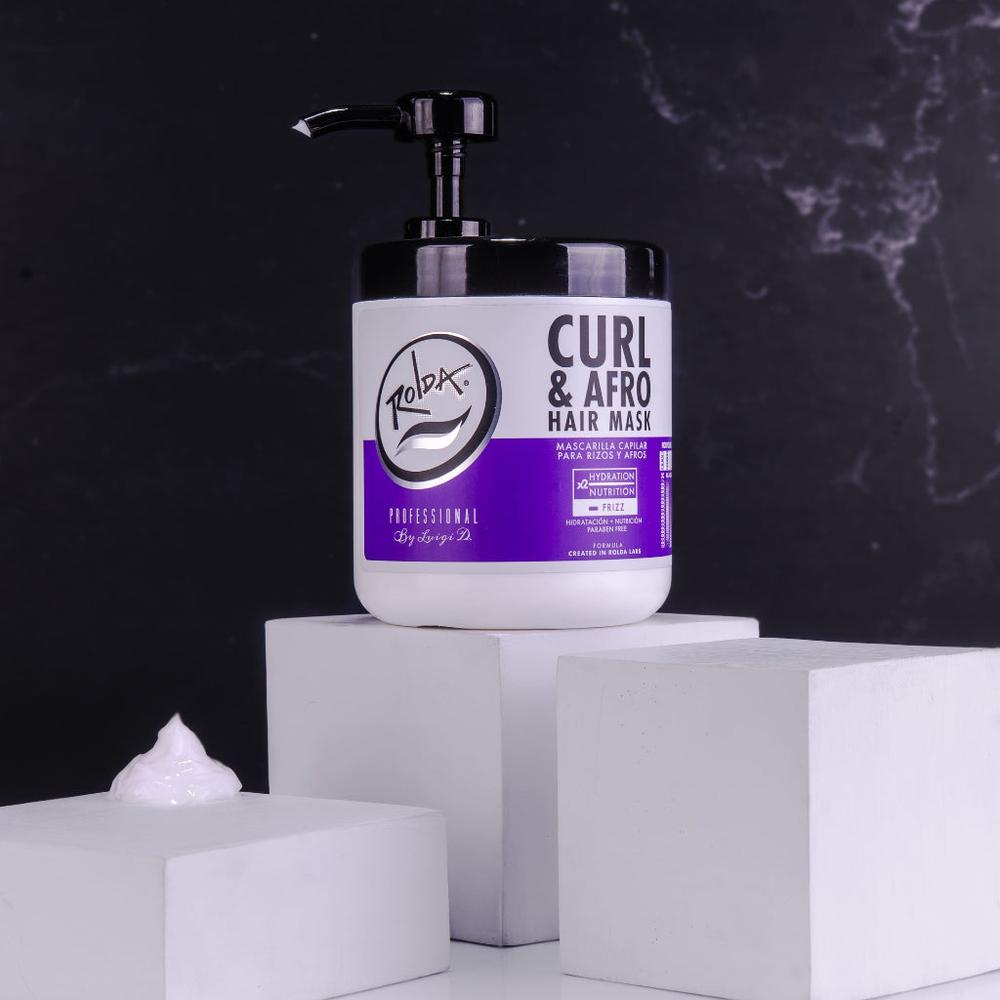 Rolda Mascarilla Capilar para cabello Rizo y Afro Especial para patrones de rizo desde 3C hasta 4C Rolda Colombia 440g x Unitario Rolda Mascarilla Capilar para cabello Rizo y Afro Especial para patrones de rizo desde 3C hasta 4C Rolda Colombia 440g x Unitario