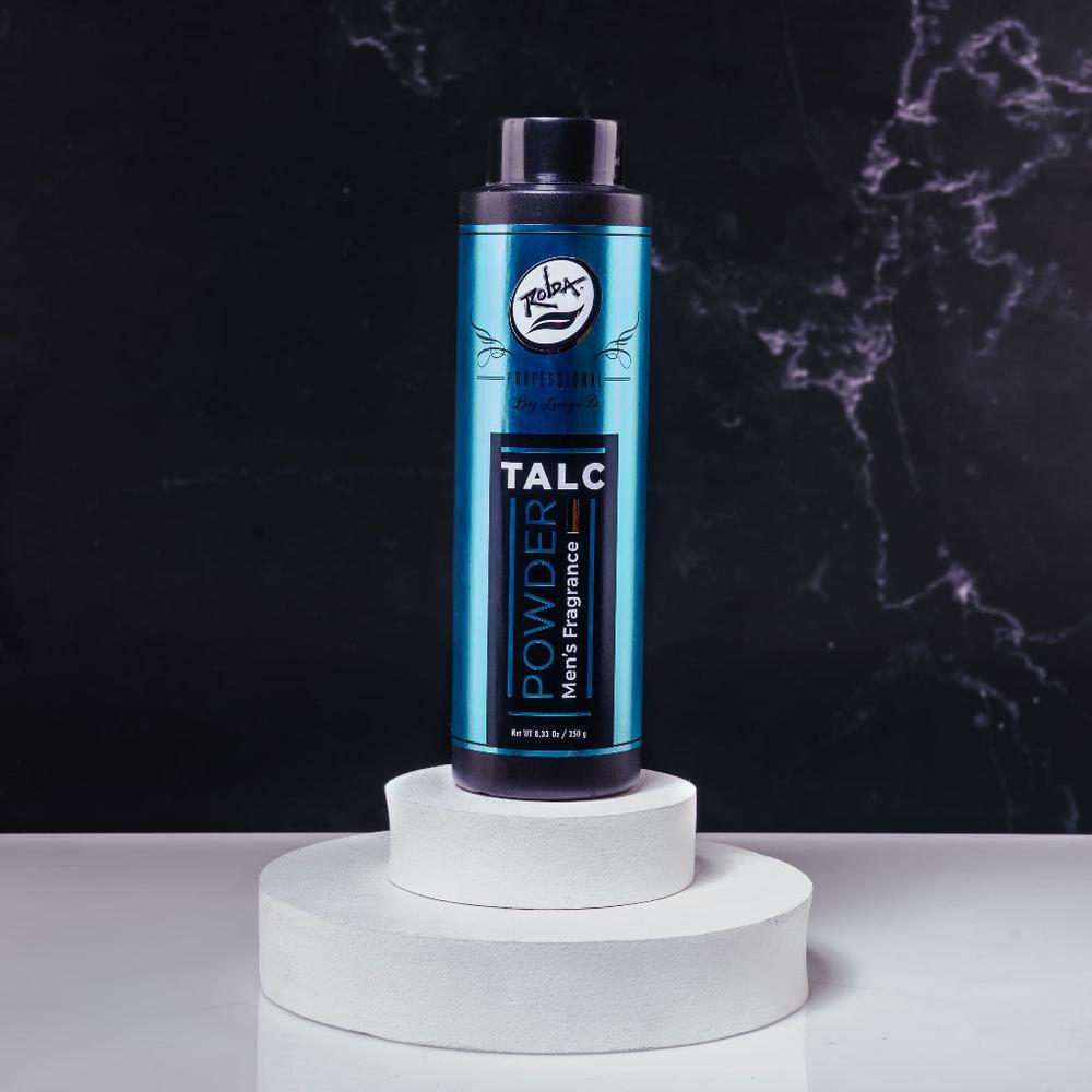 Rolda - Talco Perfumado Para Hombres Rolda Colombia Polvo talco perfumado en presentación de 250g x 250g Talco Styling Powder Rolda – Increíble Fragancia MasculinaNuestro talco para barberos ofrece una experiencia de limpieza superior, dejando la piel suave, fresca y perfumada. Ideal para usar con brocha