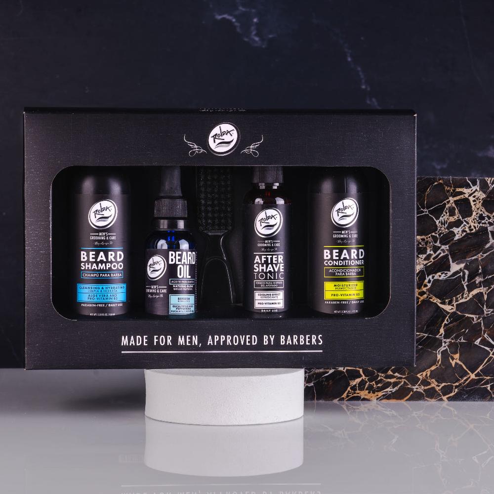 Rolda - Kit especial para el cuidado de la barba. (Básicos para tener una barba limpia y cuidada). P Rolda Colombia N/A x Kit especial - 5 productos Rolda - Kit especial para el cuidado de la barba. (Básicos para tener una barba limpia y cuidada). P Rolda Colombia N/A x Kit especial - 5 productos